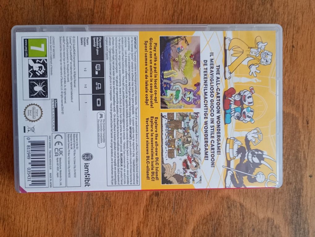 Cuphead nintendo switch