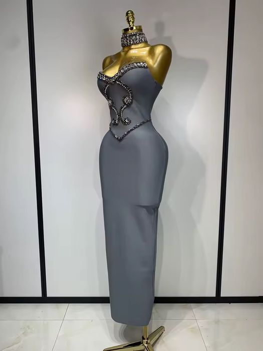 Rochie  bandage cu pietre