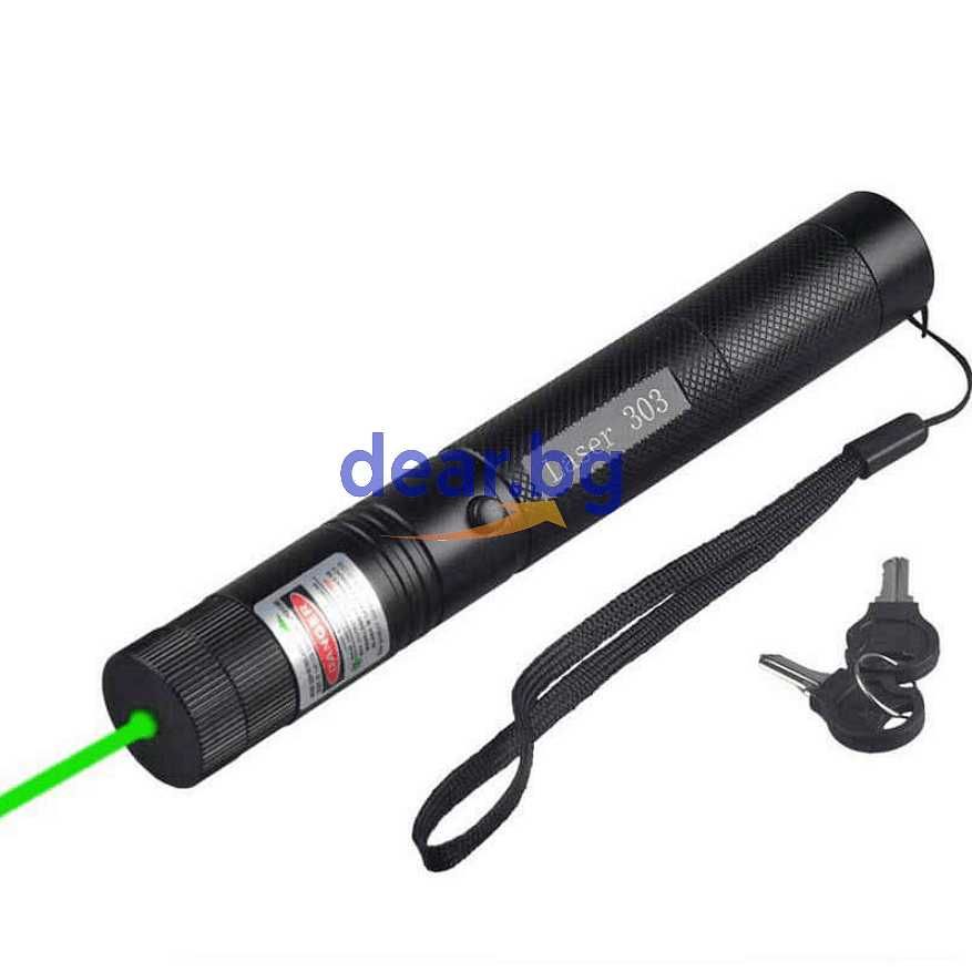 Зелен лазер Green Laser Pointer 303