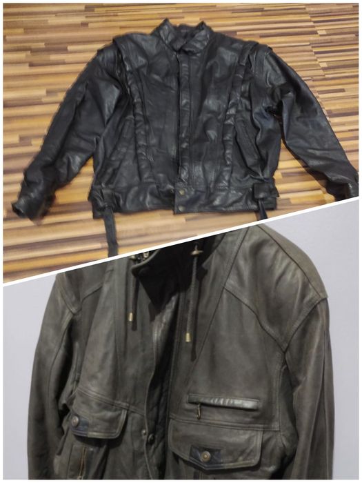 Geaca piele naturala, mărimea 48(L-XL)