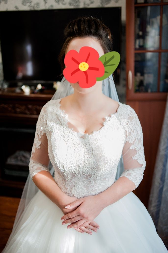 Свадебное платье. Размер 42-46