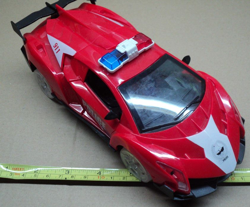 Jucarie VINTAGE masinuta de politie 911 electrica