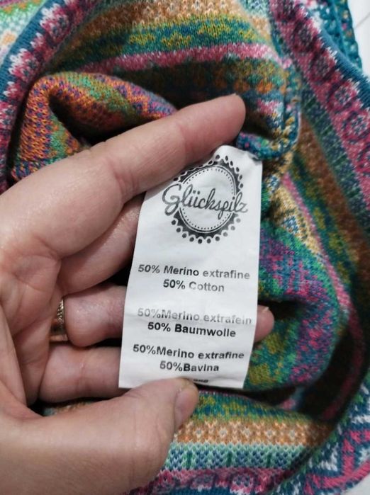 Set fular căciulă lână merinos damă