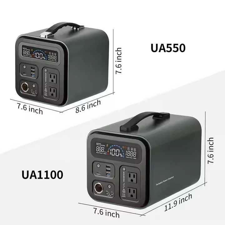 Преносим соларен генератор за ток Power Station G52 600W, 550Wh