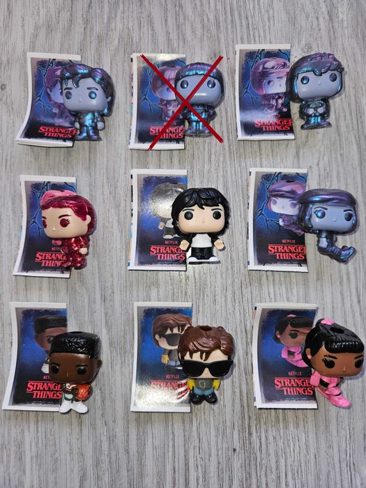 Stranger Things Kinder Joy Сет от фигурки Киндер Джой Funko Pop