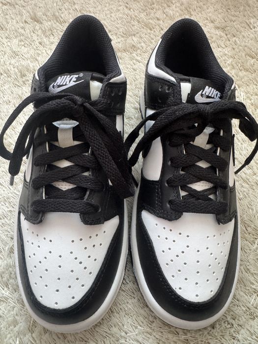 Маратонки nike dunk low зебра