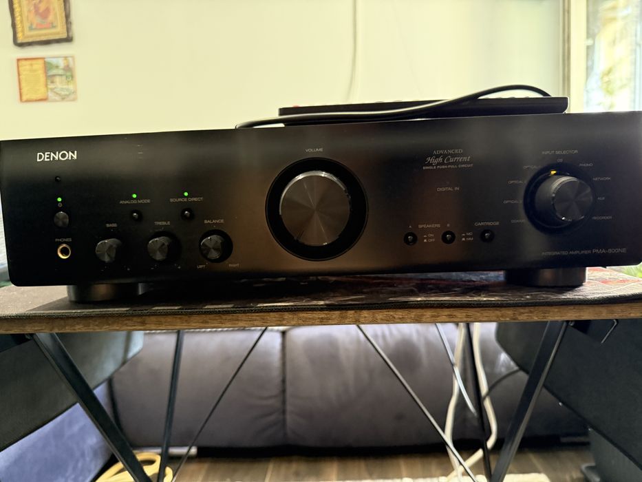 Amplificator Stereo Denon PMA-800Ne,85W,Telecomanda,Coaxial,Optical