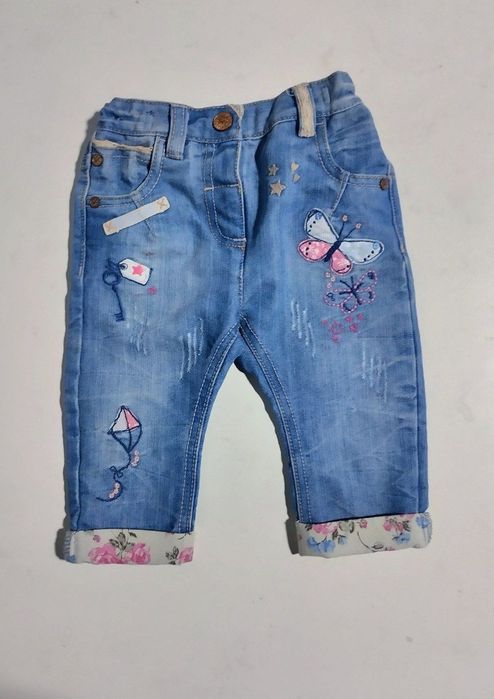 Детские штаны для девочек. 1-1,5 года.
