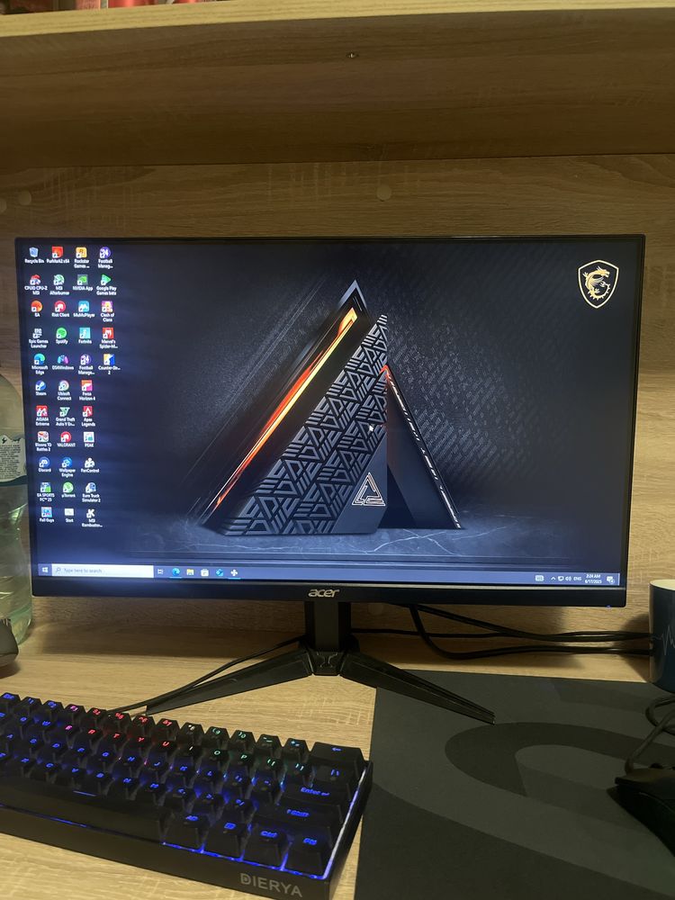 Acer Nitro QG241Y Монитор 165hz 24inch
