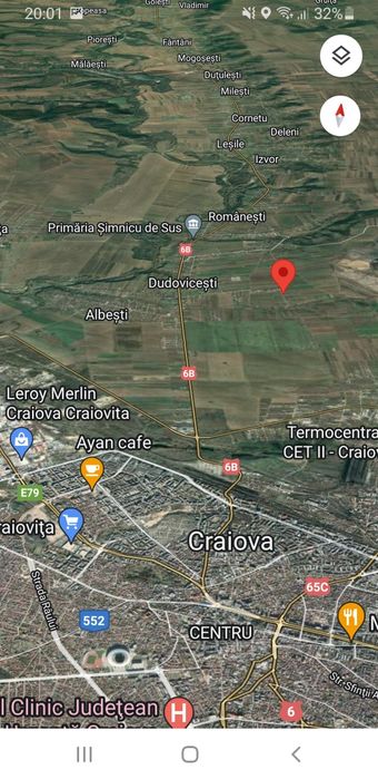 Vand parcele teren 400mp intravilan sat Jieni com.  Simnicu de sus