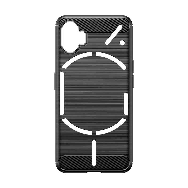 Nothing Phone 2 / 2A / 2A Plus - Удароустойчив Кейс Гръб CARBON