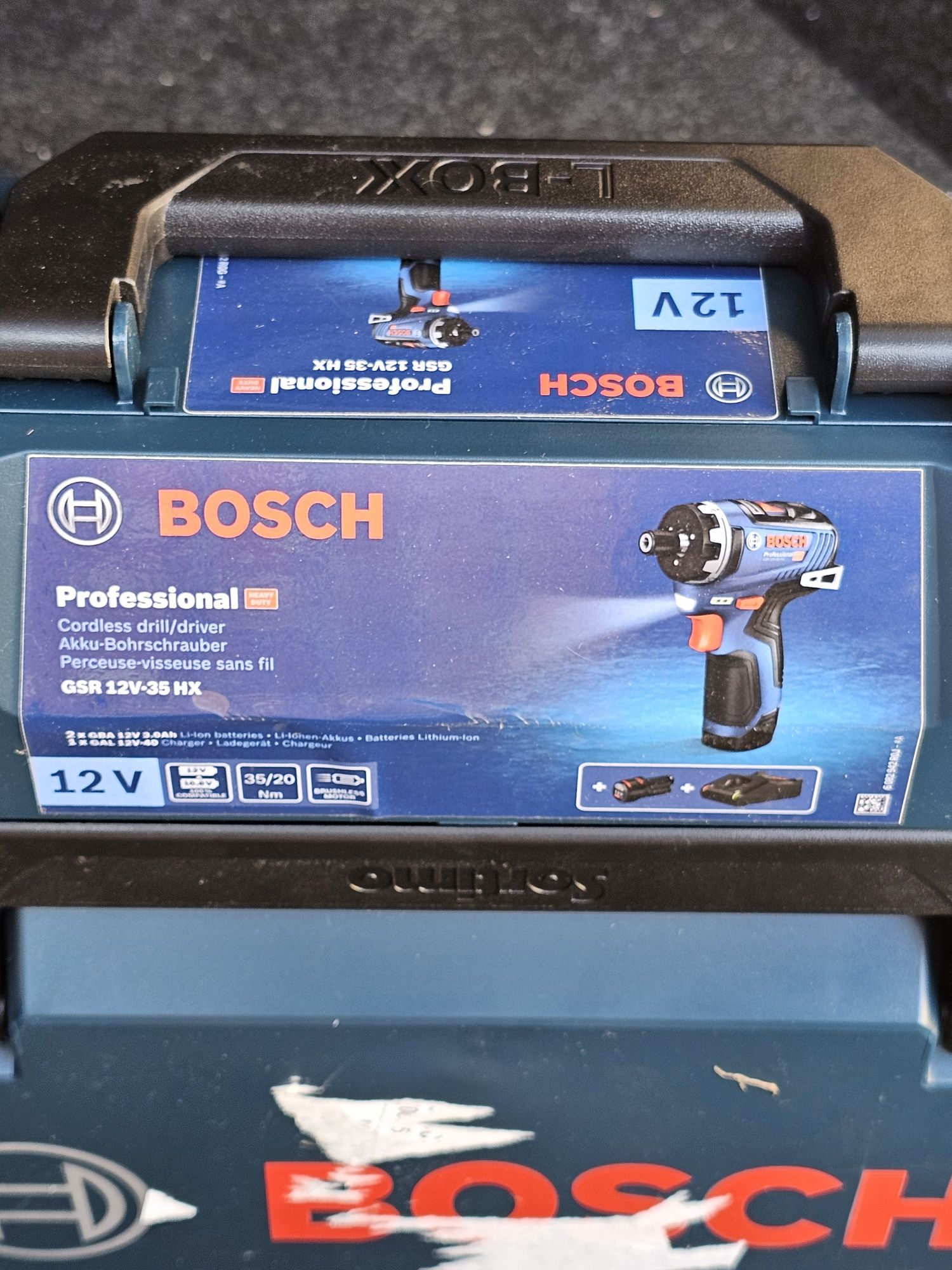 Surubelnita pe acumulator Bosch Professional GSR12V-35HX, 12 V, 20/35