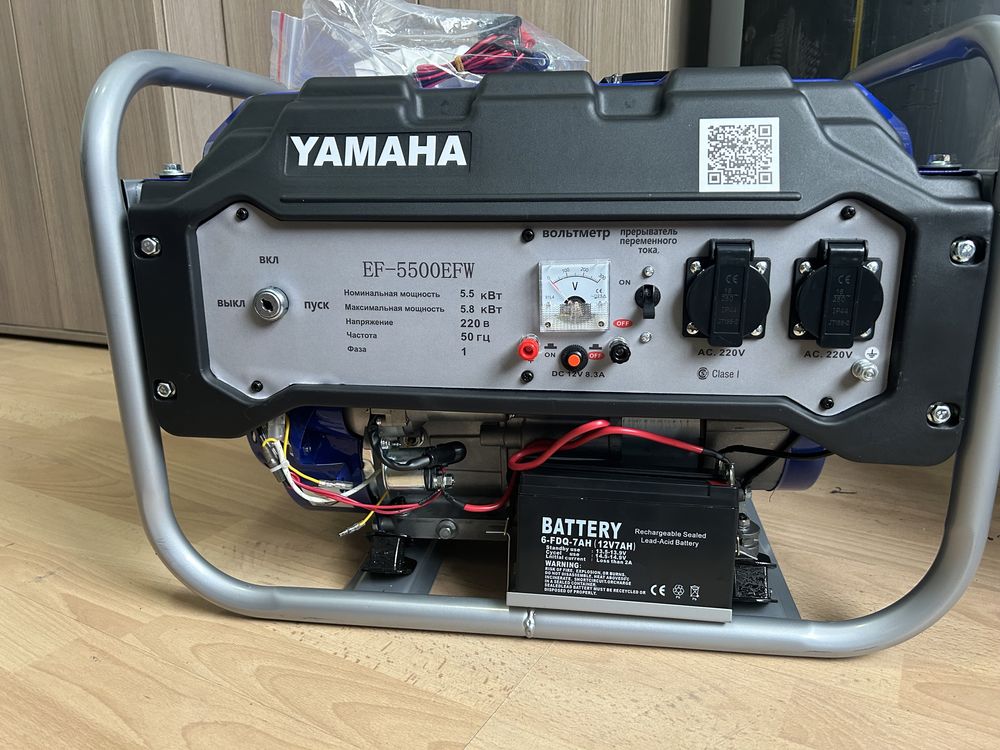 Генератор бензиновый Yamaha EF5500EFW