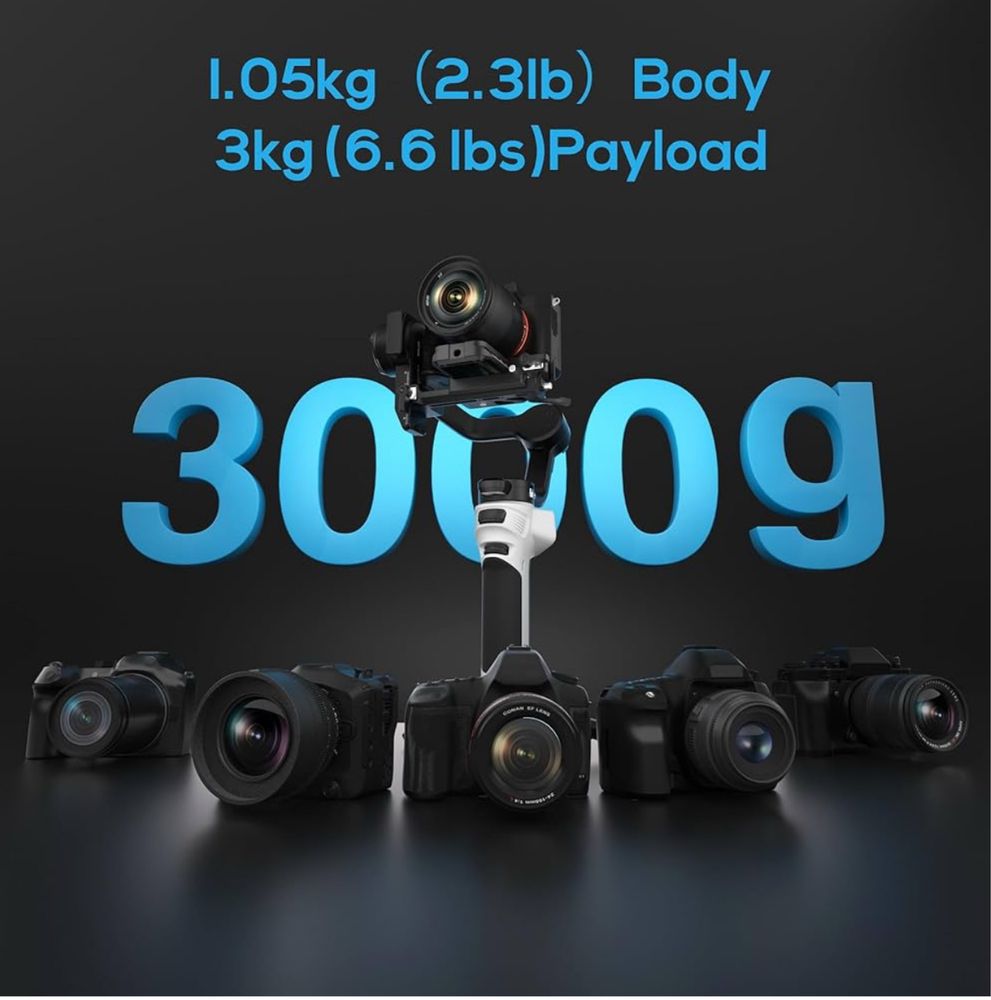 Чисто Нов Стабилизатор ZHIYUN CINEPEER Weebill 3E Gimbal 3 оси