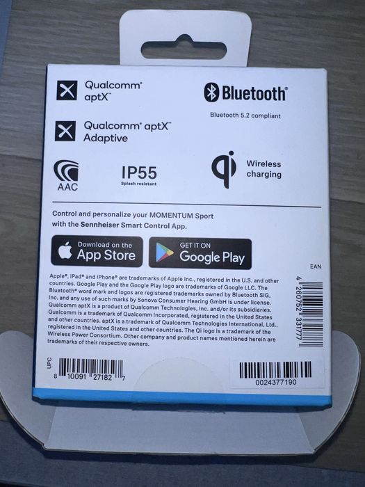 Casti sennheiser momentum sport 2