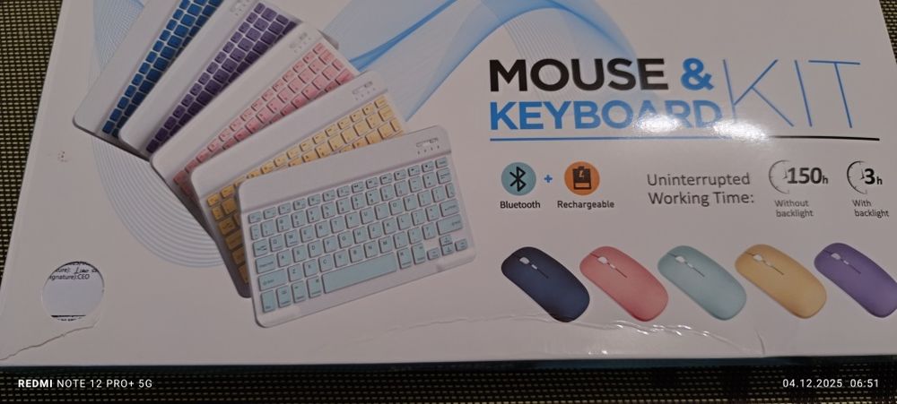 Клавиатура и мишка за таблет