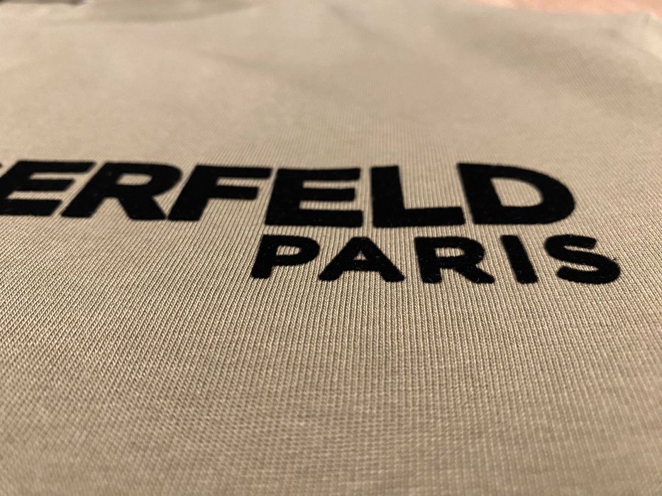 KARL LAGERFELD, ОРИГИНАЛНА тениска , зелена , размер: L и XL