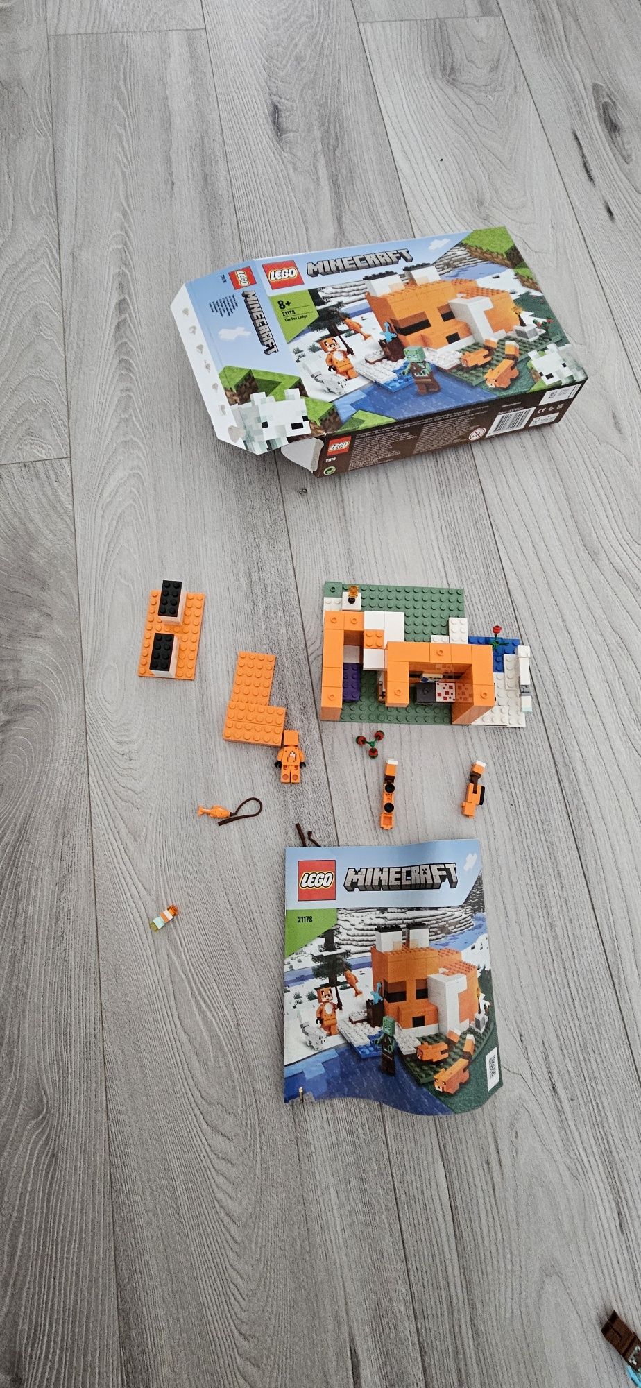 Lego Minecraft 21178 8ani+