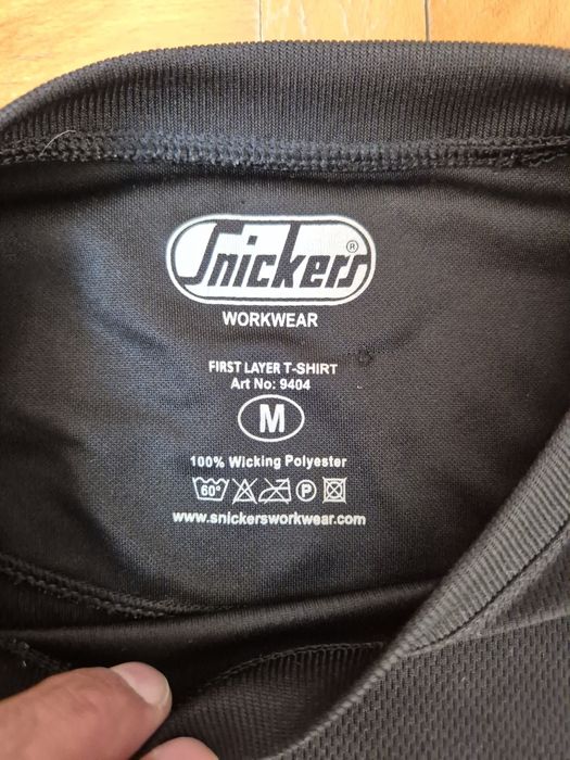 Tricou Snickers Workwear "First Layer", Wicking Polyester, Bărbați - M