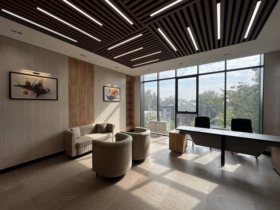 Аренда евро офис с мебелью в Бизнес Центр| ул.Ш.Рашидова ор: Пожарка