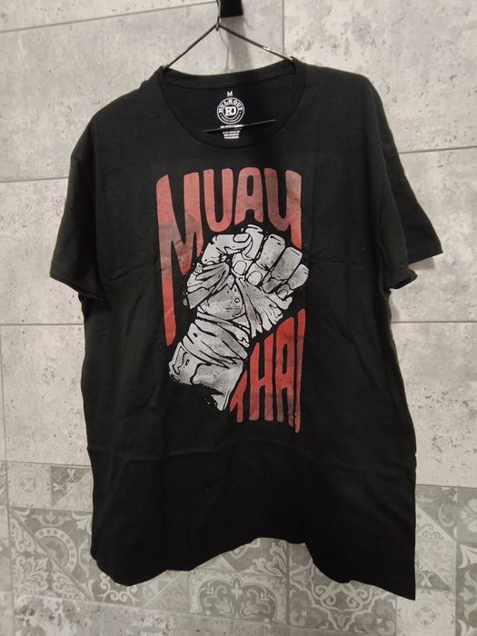 Tricou Rule Out bumbac M negru nou muay thai