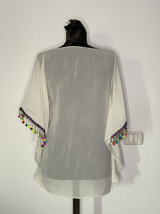 Rochie alba de plaja (XS/S)