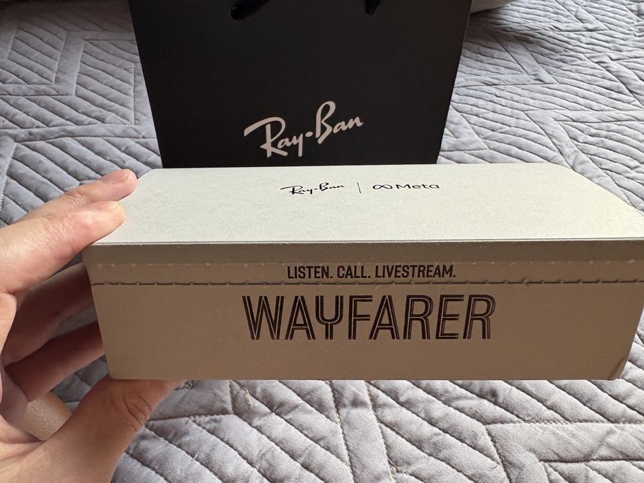 Ray Ban Meta Wayfarer Матт Хамелеон Размер L