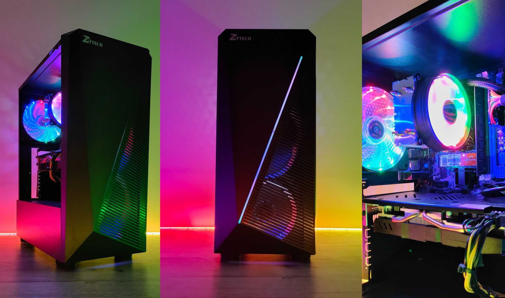 Игровой компьютер i3 10100f / DDR4 16GB / RX580 8GB Все Новое!