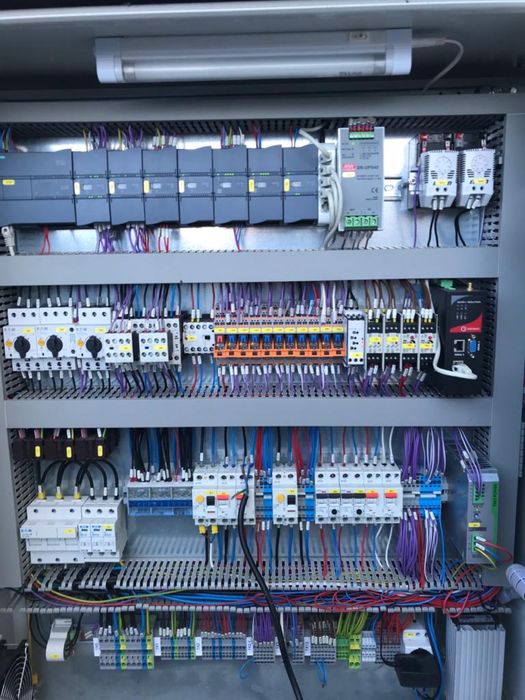 Tablou electric automatizat PLC siemens hmi  sau componente