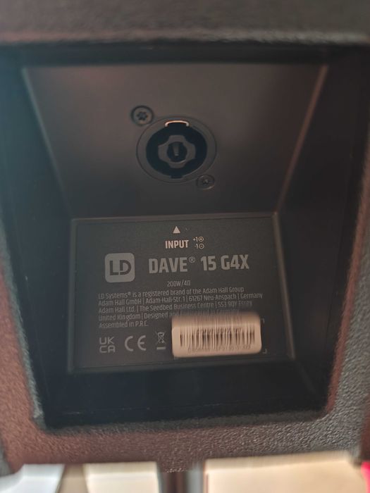 Boxe LD Systems Dave 15 G4X-nou cu garantie ! 5500 ron valabil 9 zile!