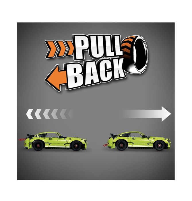 LEGO Technic - Ford Mustang Shelby GT500 42138, 544 piese