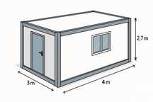 Vand containere modulare  tip birou calitate superioara