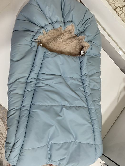 Зимний коверт для новорожденного