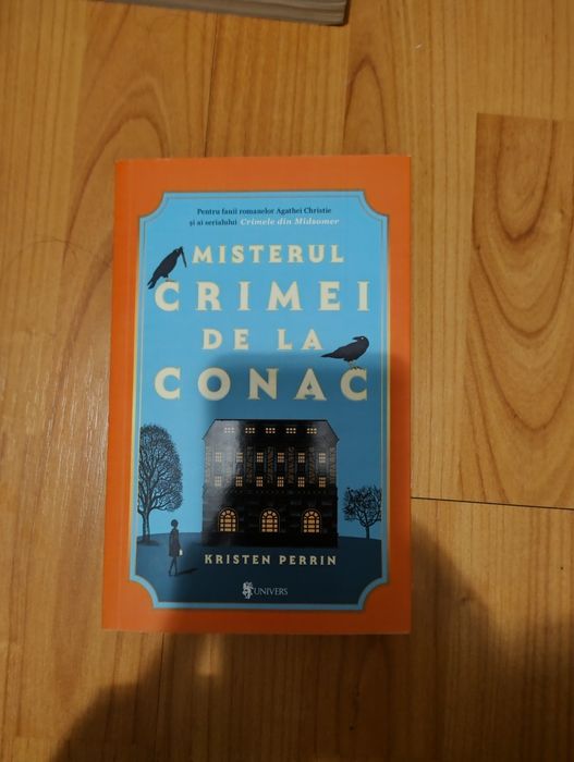 Cartea Misterul Crimei de la Conac scrisă de Kristen Perrin