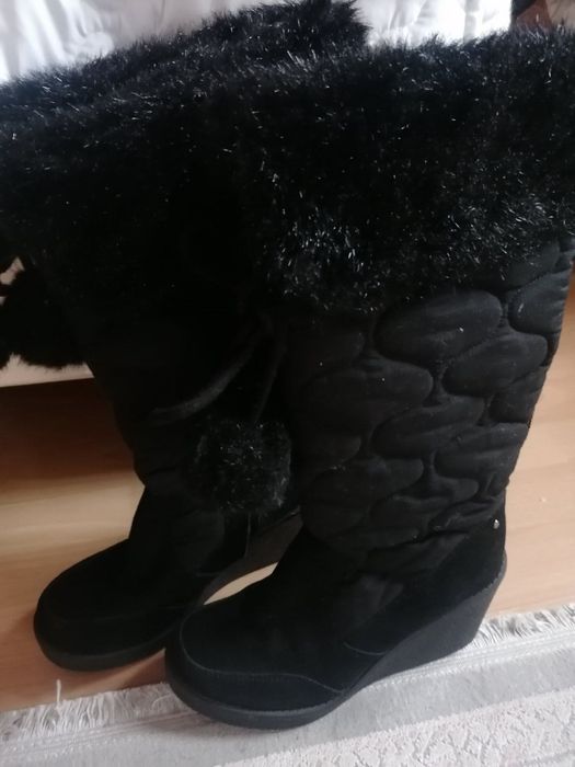 Ботуши от ест велур 38 номер