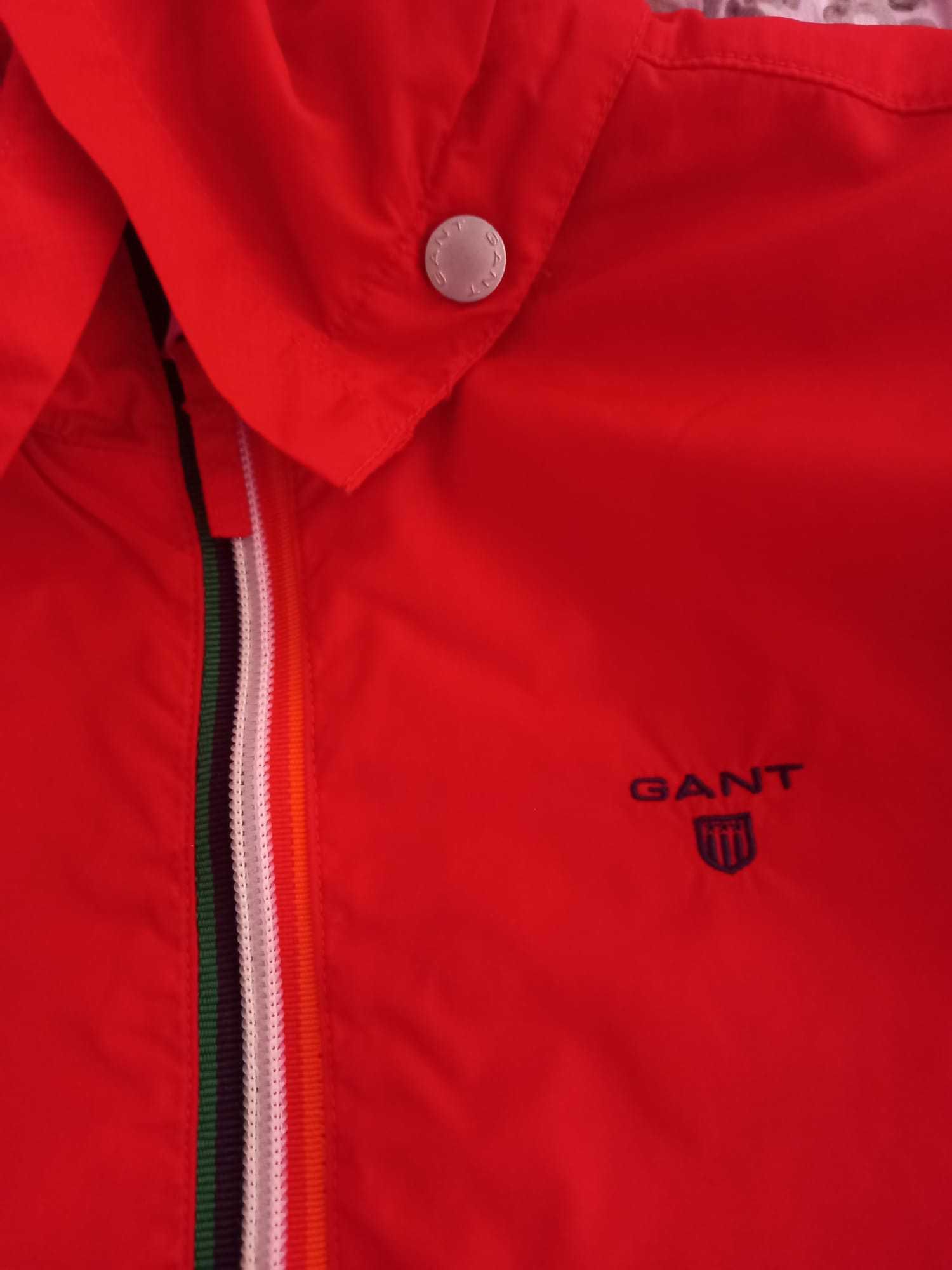 Jacheta de ploaie copii Gant, rosie , unisex, 7-8 ani