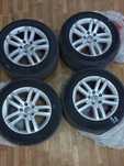 Зимни гуми Cintinental 7мм  255/55/18 с джанти Q7  Touareg Cayenne