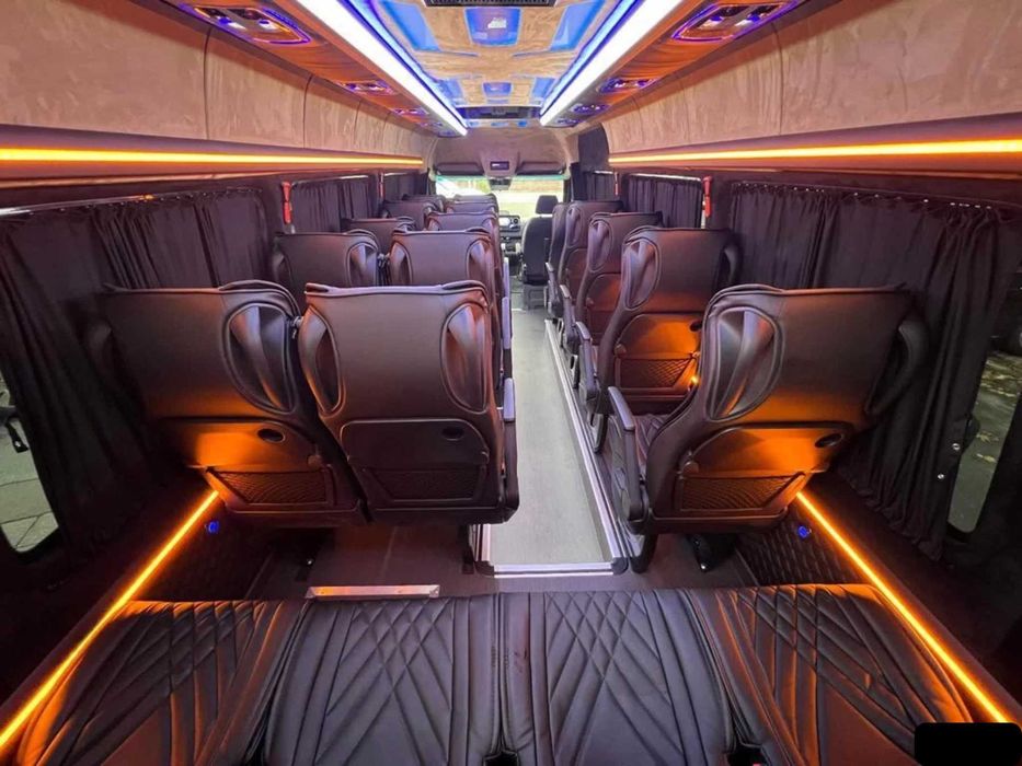 VIP Minibus Mercedes Sprinter For delegations trips and tour across Uz