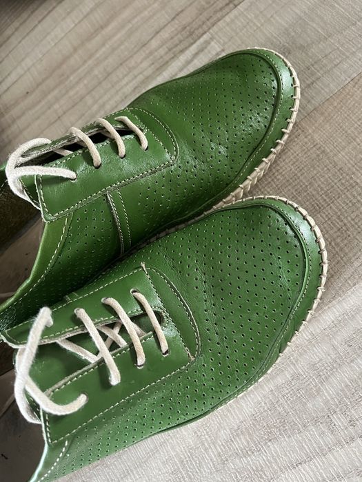 Pantofi casual piele, produsi in Romania