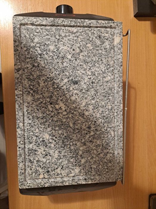 gratar electric cu piatra de marmura si set de 6 raclete