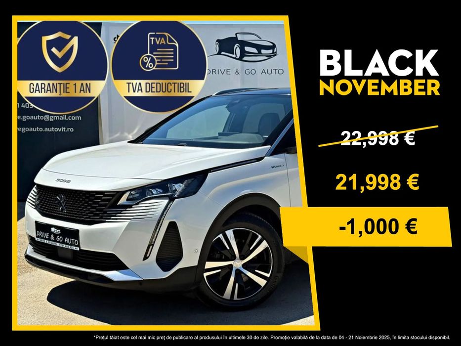 Peugeot 3008 Garanție 12 luni