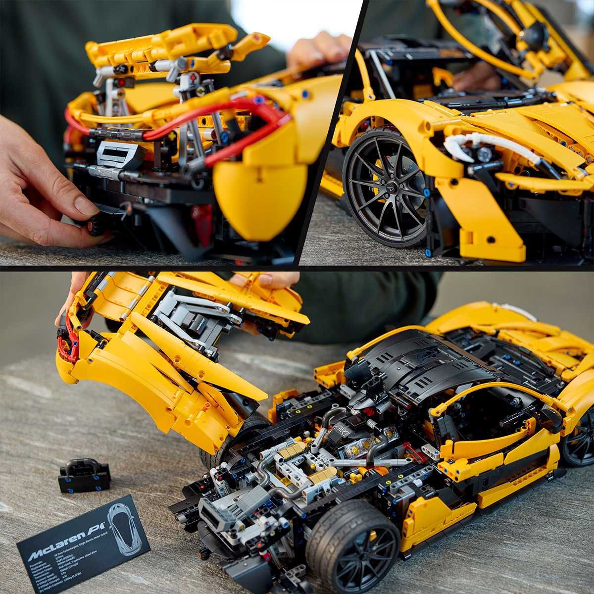 STOC NOU TIP lego masina McLaren P1 42172 3893pcs