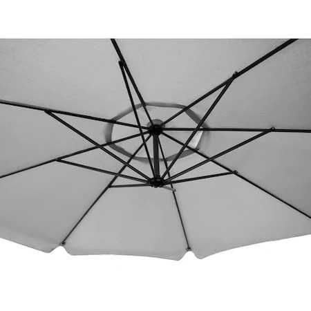 Umbrela pentru terasa,gradina,cu brat extensibil,diametru 300 cm