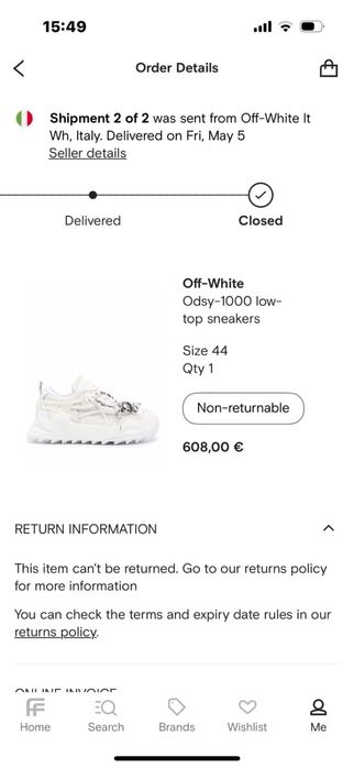 Off-White 100% оригинални обувки