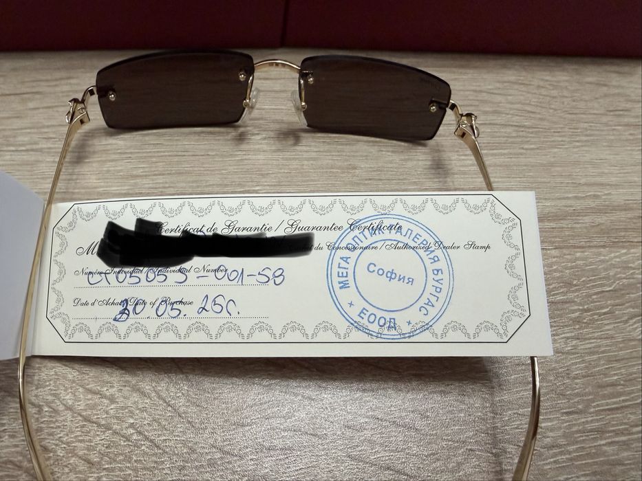 Слънчеви очила Cartier