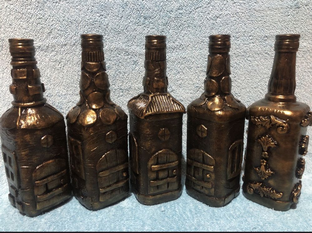 Декорирани бутилки