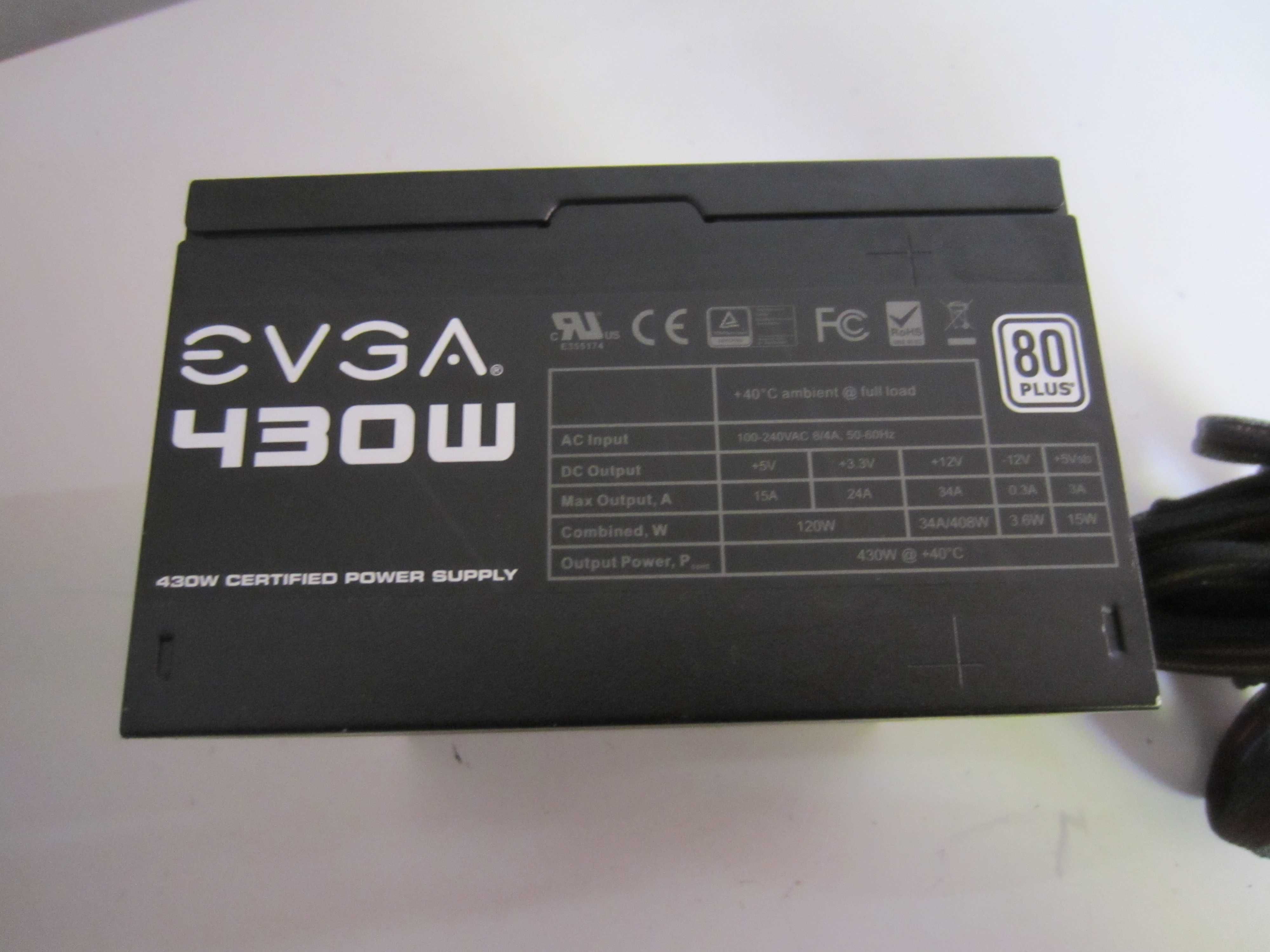 Захранване   EVGA  430W  80PLUS