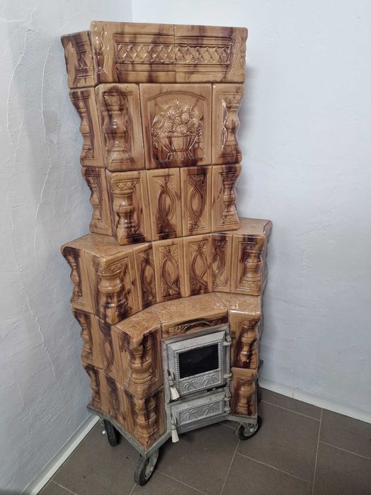 Vand soba de teracotă premontată