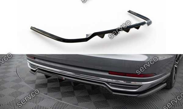 Pachet Body prelungiri kit lip tuning Audi A8 D5 2017-2021 v1 Maxton