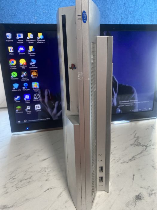 Ps3 silver-fat б/у рабочая